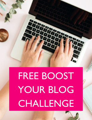 Boost Your Blog Challenge