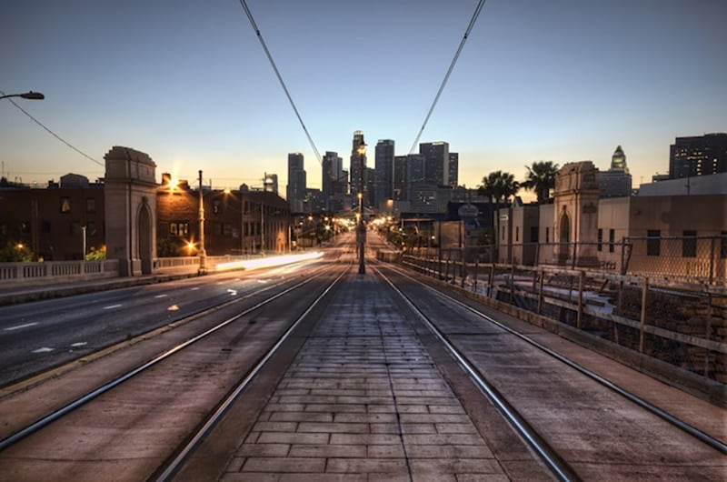 The Los Angeles skyline is a must-see when visiting California