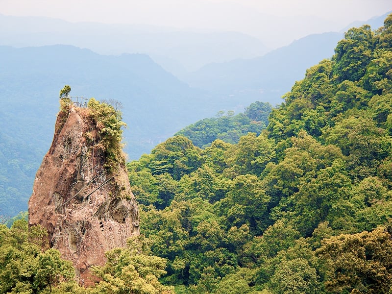 Pingxi Crags is one of the best hiking trails in Taipei