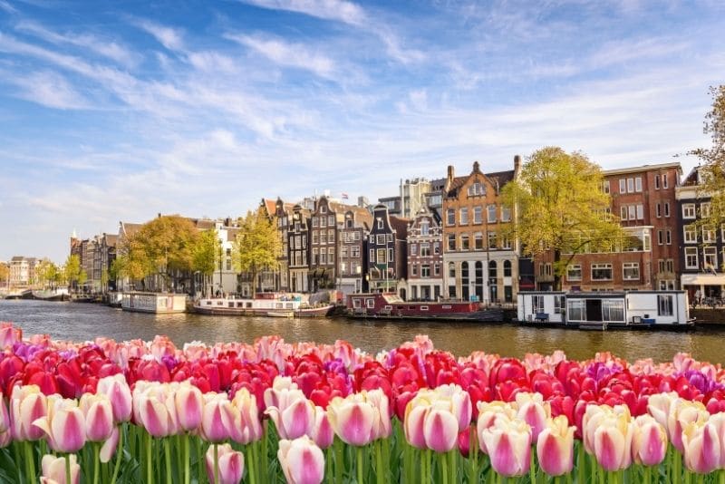Visiting Amsterdam should be in every Netherlands travel guide
