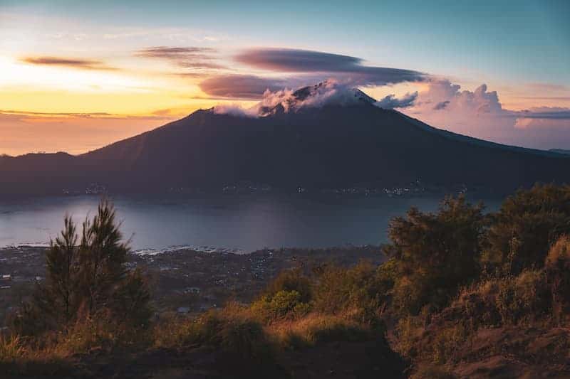 Mount Batur Sunrise hike during Bali solo travel