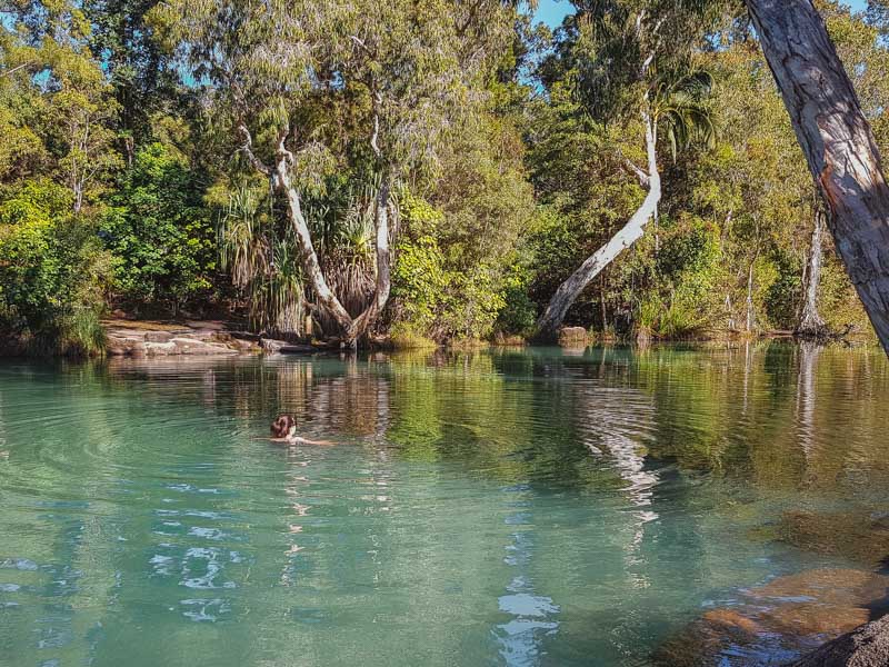 Stoney Creek, Byfield National Park, Queensland - drive from Brisbane to Cairns