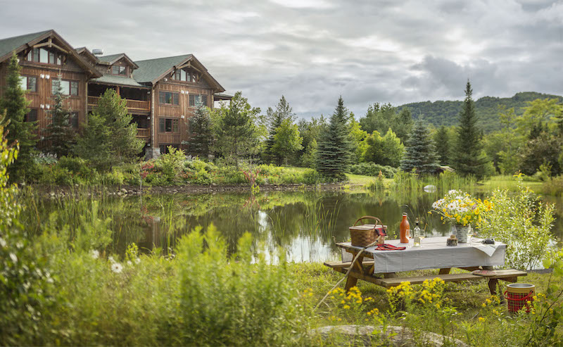 Whiteface Lodge is a rustic romantic getaway in Upstate NY