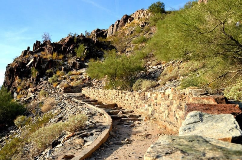 Hiking Piestewa Peak when visiting Phoenix during Arizona travel