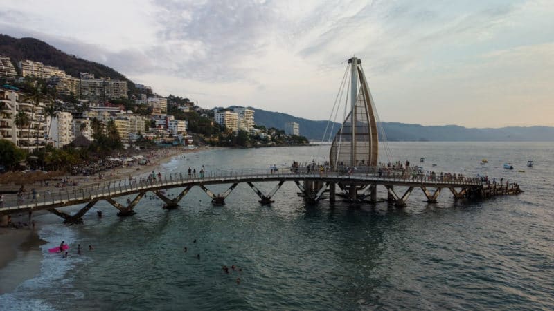 Visiting Los Muertos Pier is one of the top things to do in Puerto Vallarta