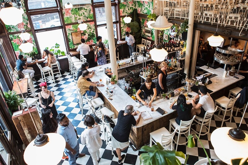 1803 in Manhattan is one of the most Instagrammable restaurants in NYC