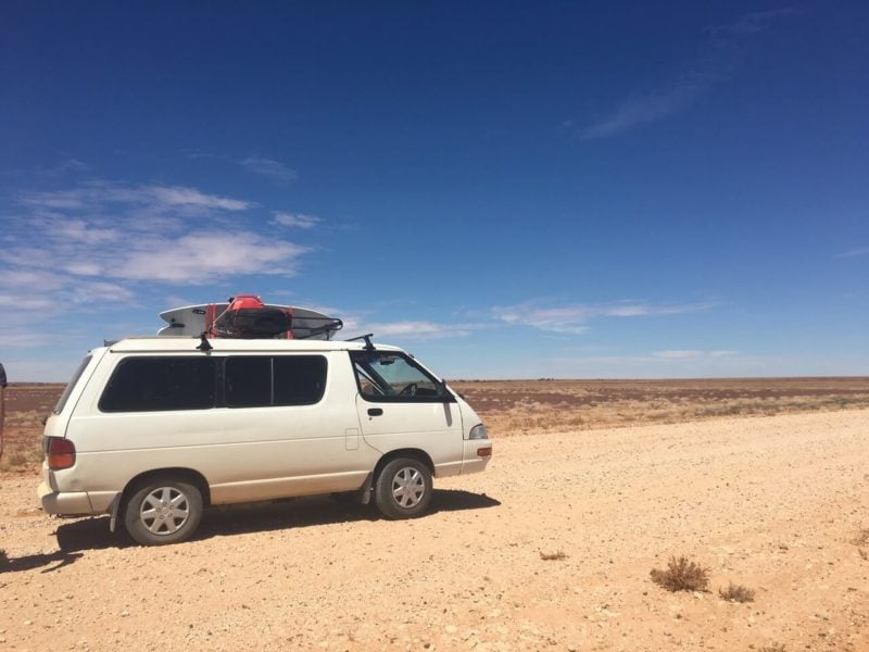 Short travel stories on camping in the Australian Outback