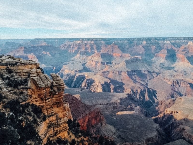 solo road trip ideas to the Grand Canyon South Rim