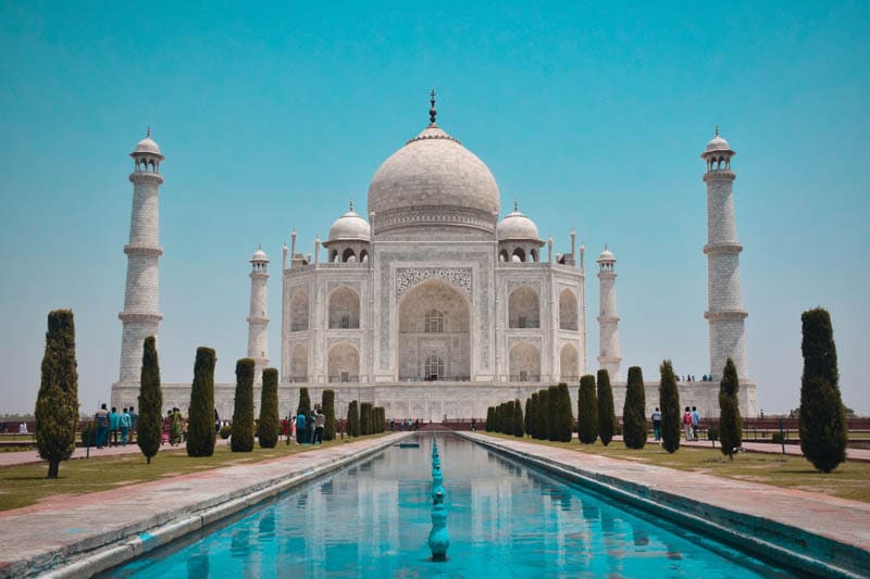 Taj Mahal in Agra is one of the most 	popular places to visit in Delhi alone