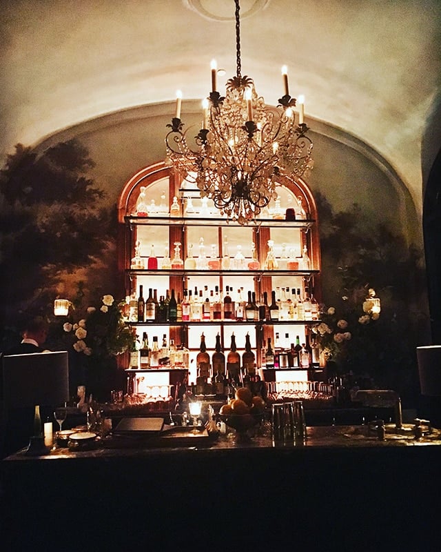 Le Coucou Bar is one of the most Instagrammable bars in NYC