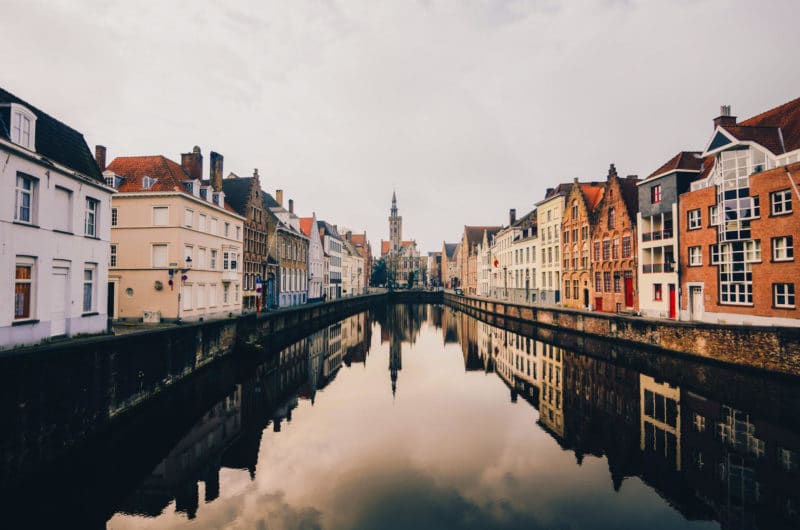 Bruges in Belgium is one of the safest places in Europe for solo female travelers