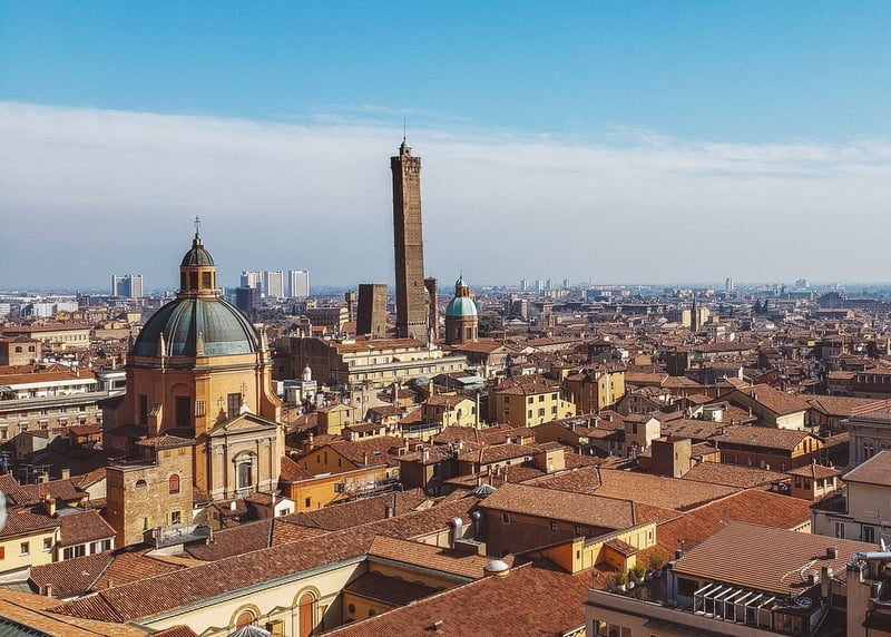 Bologna in Italy is one of the best places to travel alone in Europe