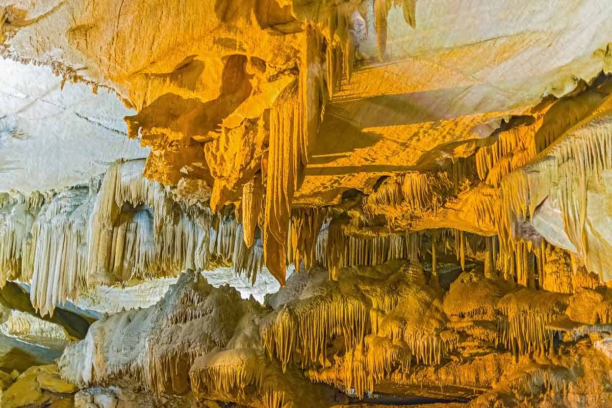 Crystal Cave in Sequoia National Park.