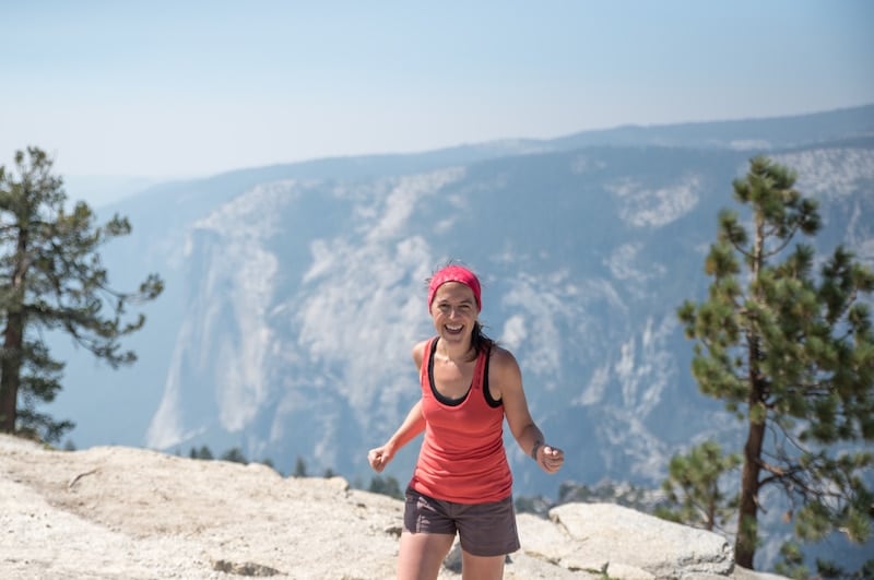 What do you wear hiking? Moisture wicking clothing!