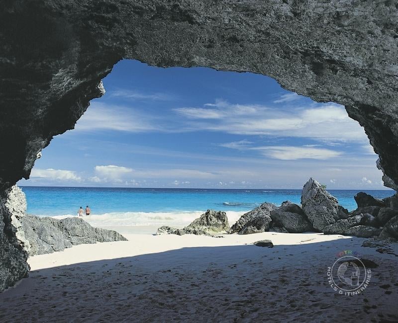 Bermuda's white sand beaches make it one of the best Caribbean islands for solo travel