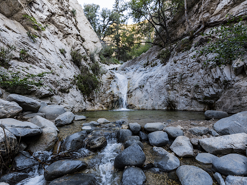 Switzer Falls is one of the top Los Angeles waterfall hikes