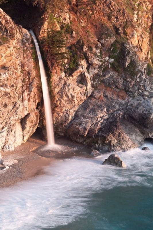 McWay Falls in Julia Pfeiffer State Park should be on every Big Sur road trip itinerary