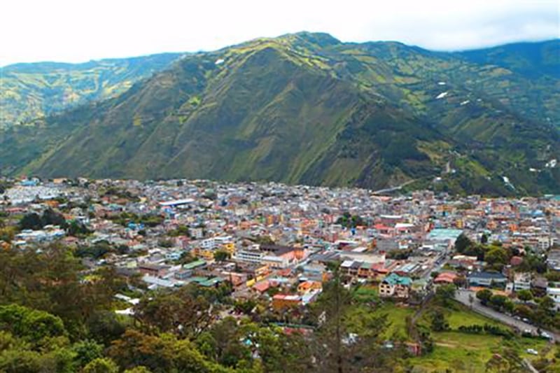 Traveling to Ecuador and hiking up Bellavista In Banos
