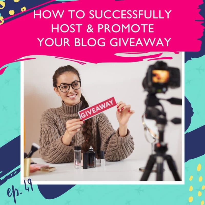 promote your blog giveaway