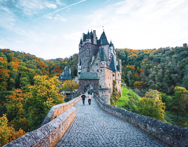 Castle Eltz in Germany, one of the top digital nomad places