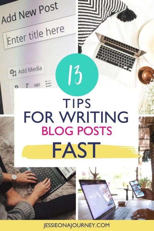 tips for writing blog posts fast
