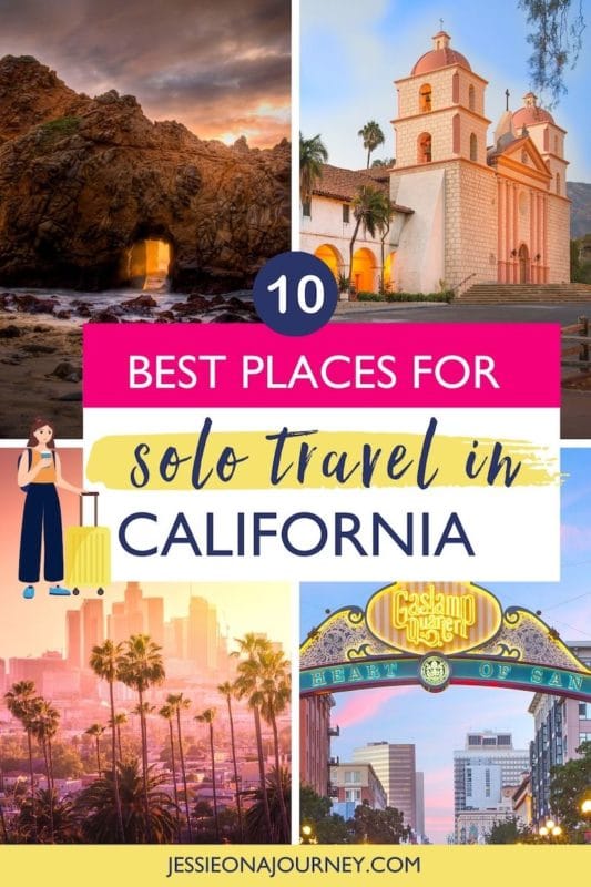 best places for solo travel in California