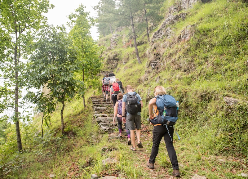Hiking the Mohare Danda Trail in the Himalayas of Nepal