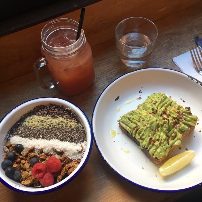 Two Hands is one of the most Instagrammable cafes in NYC