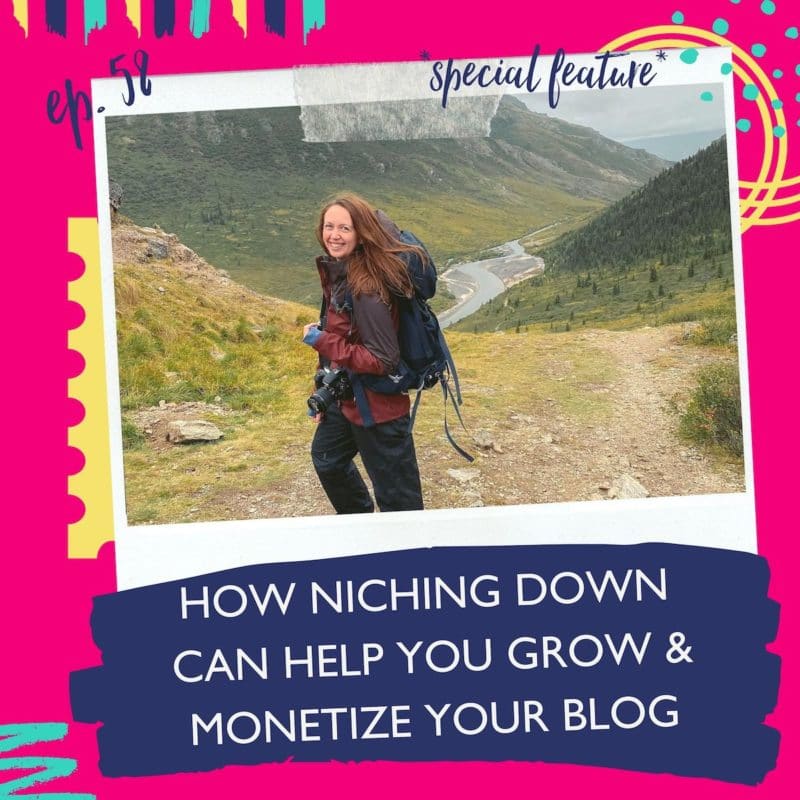 niching down as a blogger