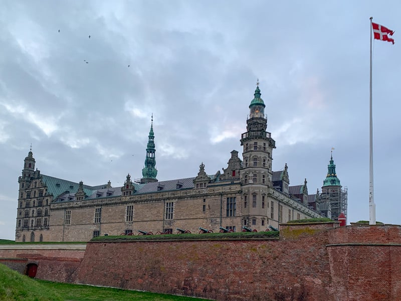 exterior of Kronborg Castle