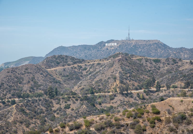 Hollywood Sign view from Griffith Observatory