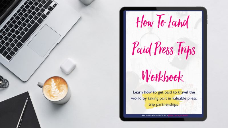 how to land paid press trips course workbook