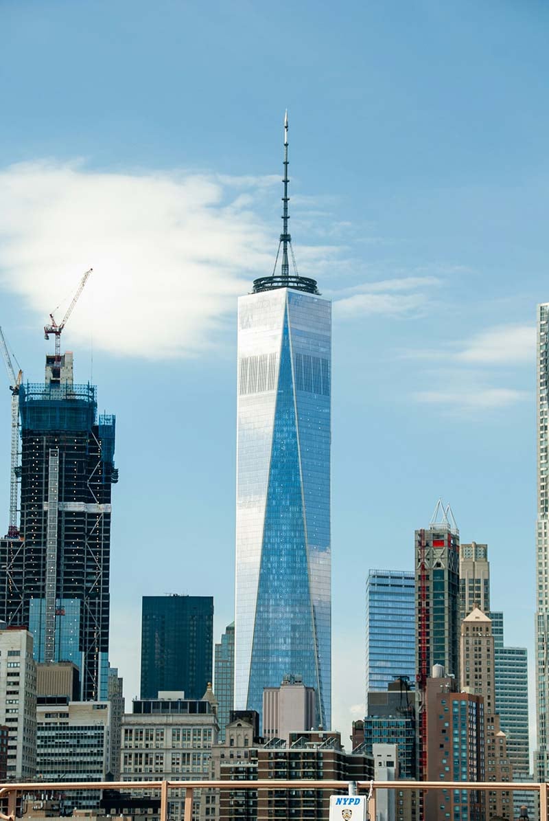 One World Trade Center in New York.