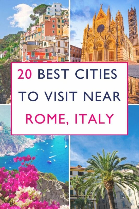 best cities to visit near Rome, Italy