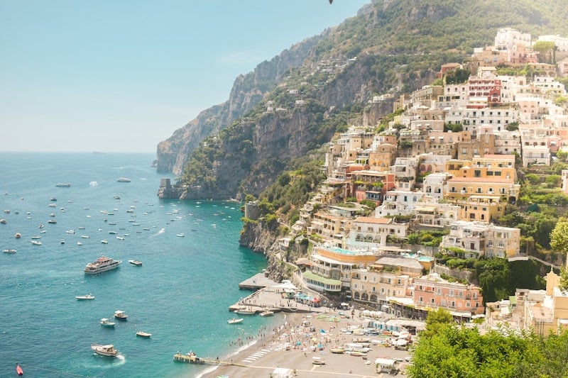 Positano is one of the best weekend trips from Rome 