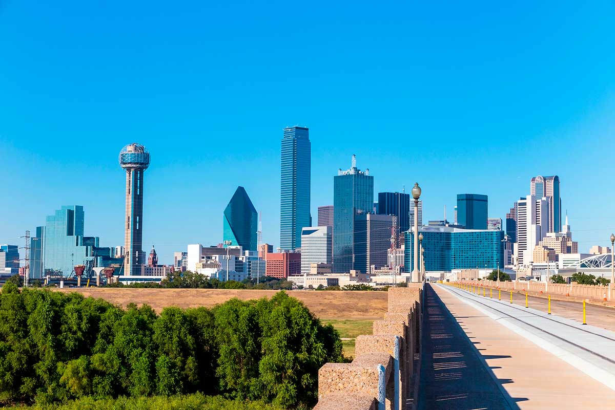 Dallas skyline, Texas.