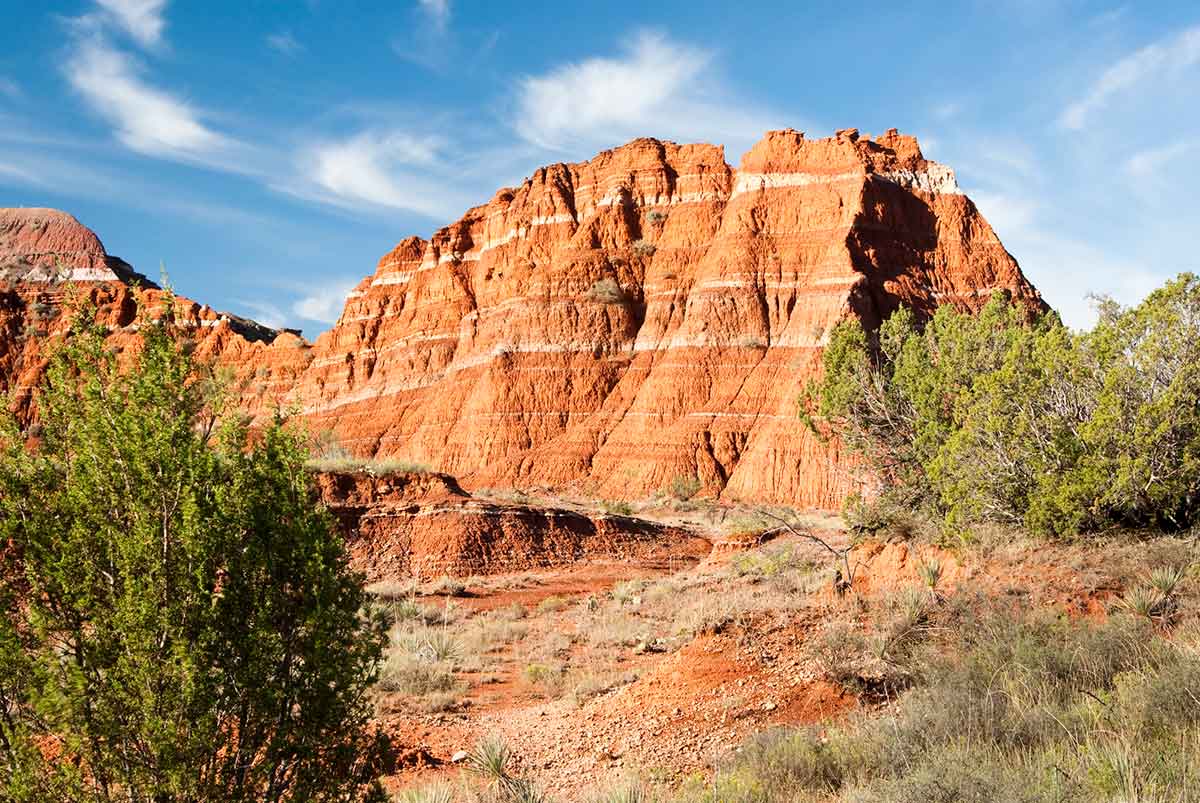 Palo Duro Canyon in Texas.