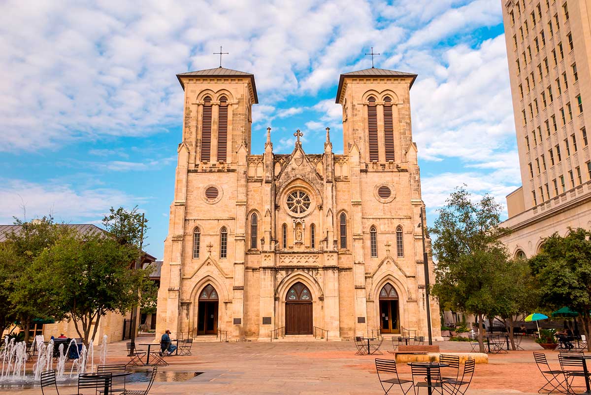 San Fernando Cathedral in San Antonio, Texas.