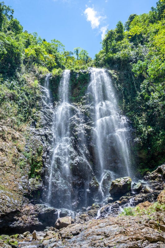 Charco Prieto Waterfall in Puerto Rico