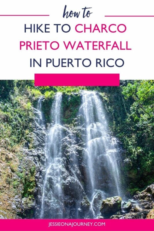 Charco Prieto waterfall