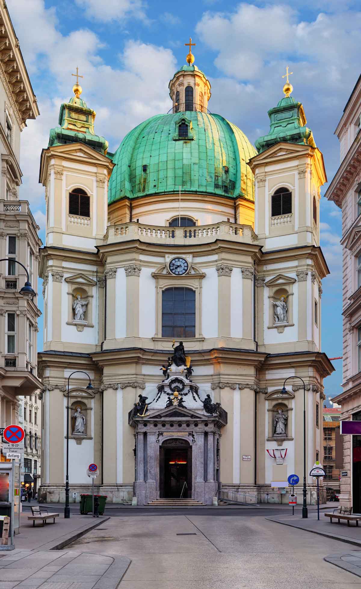 Peterskirche (St. Peters Church) in Vienna, Austria.