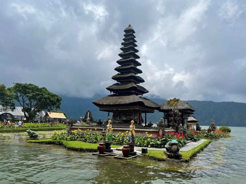Ulun Danau Beratan Temple in North Bali