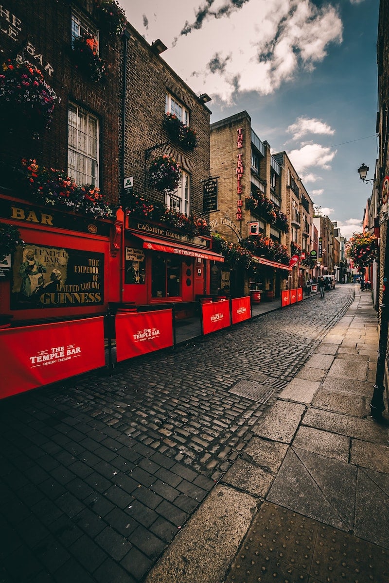 Temple Bar in Dublin.