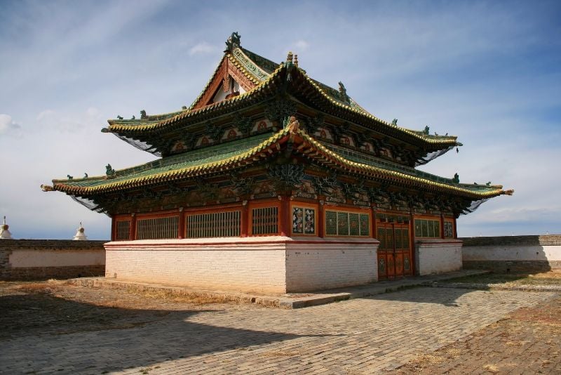 Erdene Zuu Monastery in Kharkhorin, Mongolia