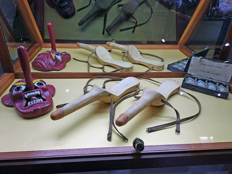 sex toys at the Sex Machines Museum in Prague