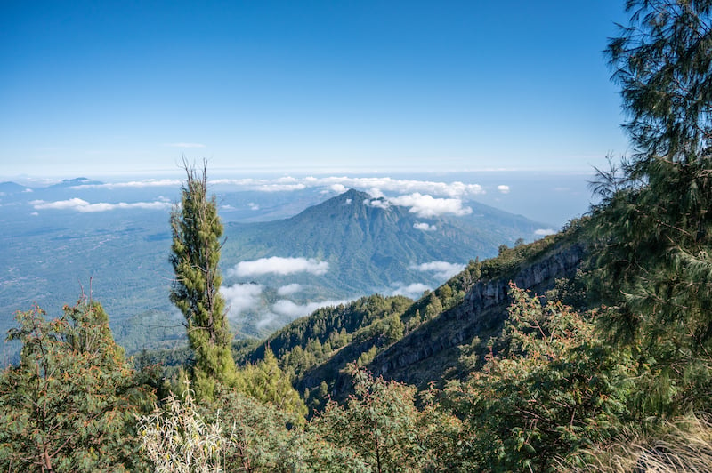 mountain views in Bali