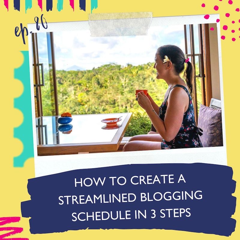 create an organized blog schedule