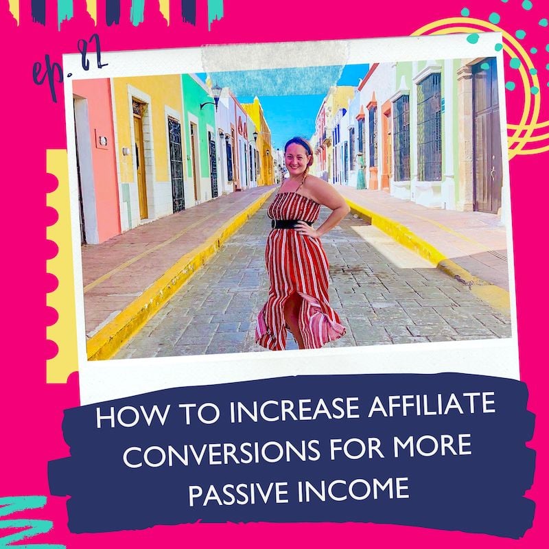 blogger sharing how to increase affiliate income
