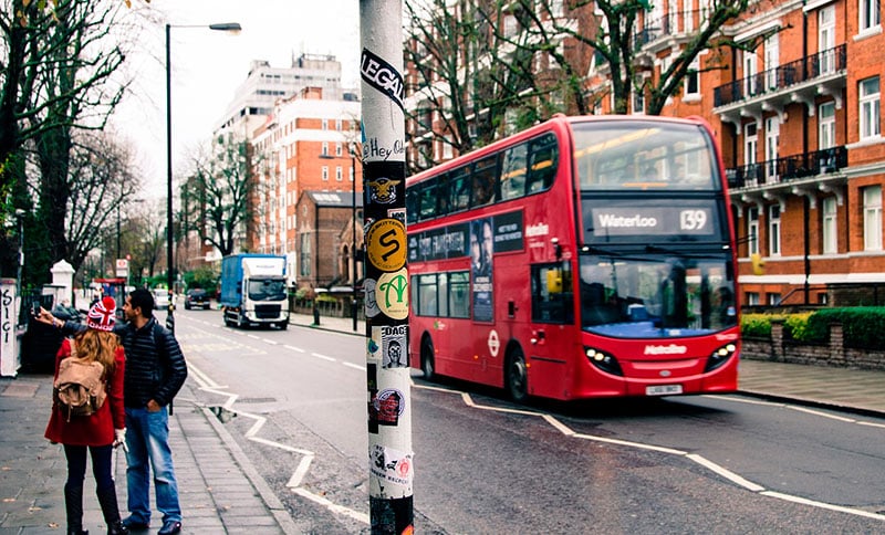 Abbey Road in London, United Kingdom.