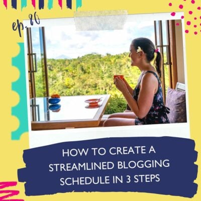 how to create a blogging schedule